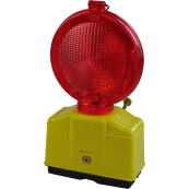 Building site | warning light | red optical system